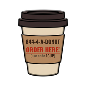 Order 844-4-A-DONUT